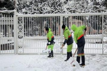 آماده باش شهرداری قزوین برای  بارش برف و یخبندان